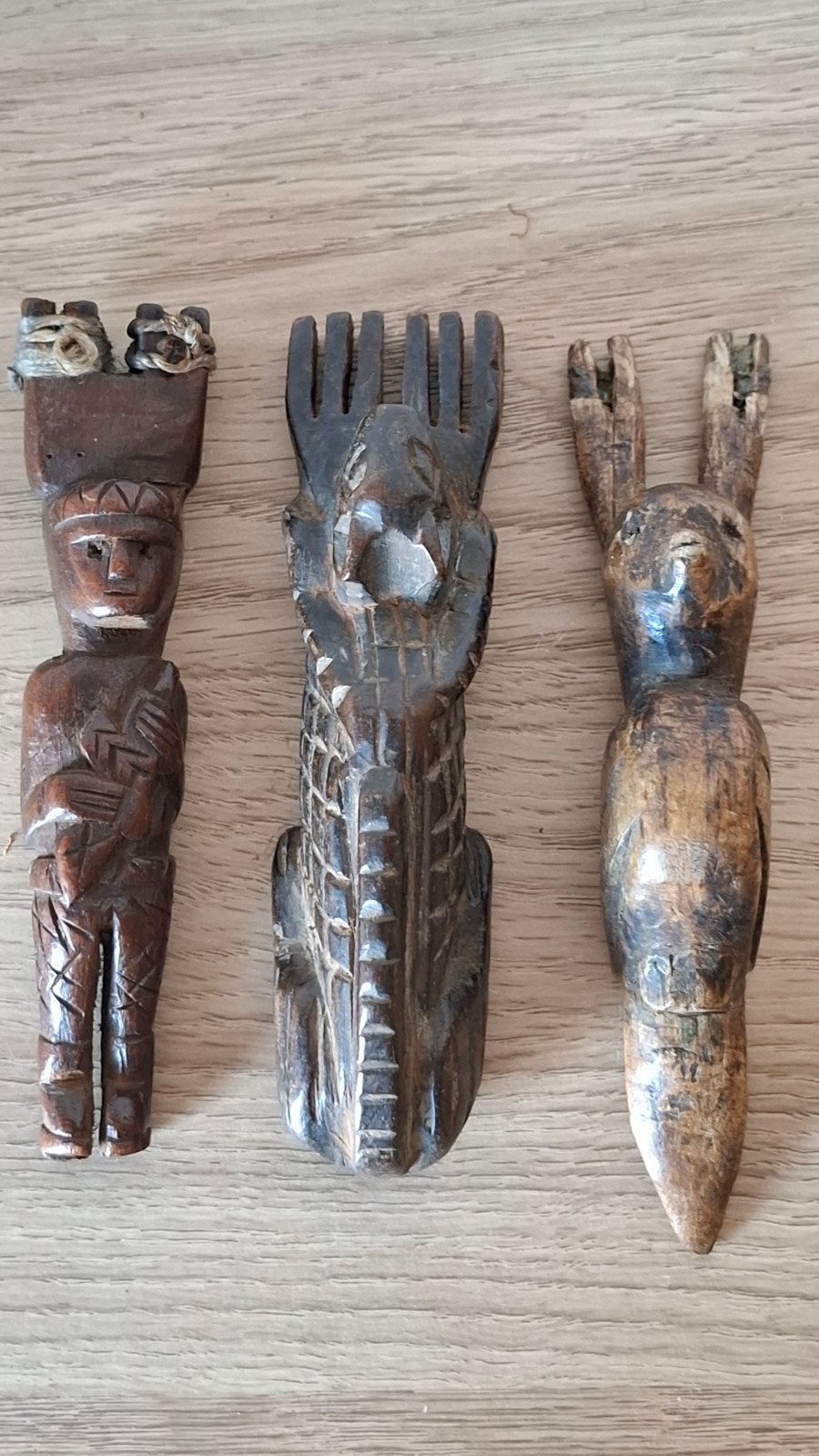 Oude Maya-figuren (begin 20e eeuw) (3), Antiek en Kunst, Verzenden