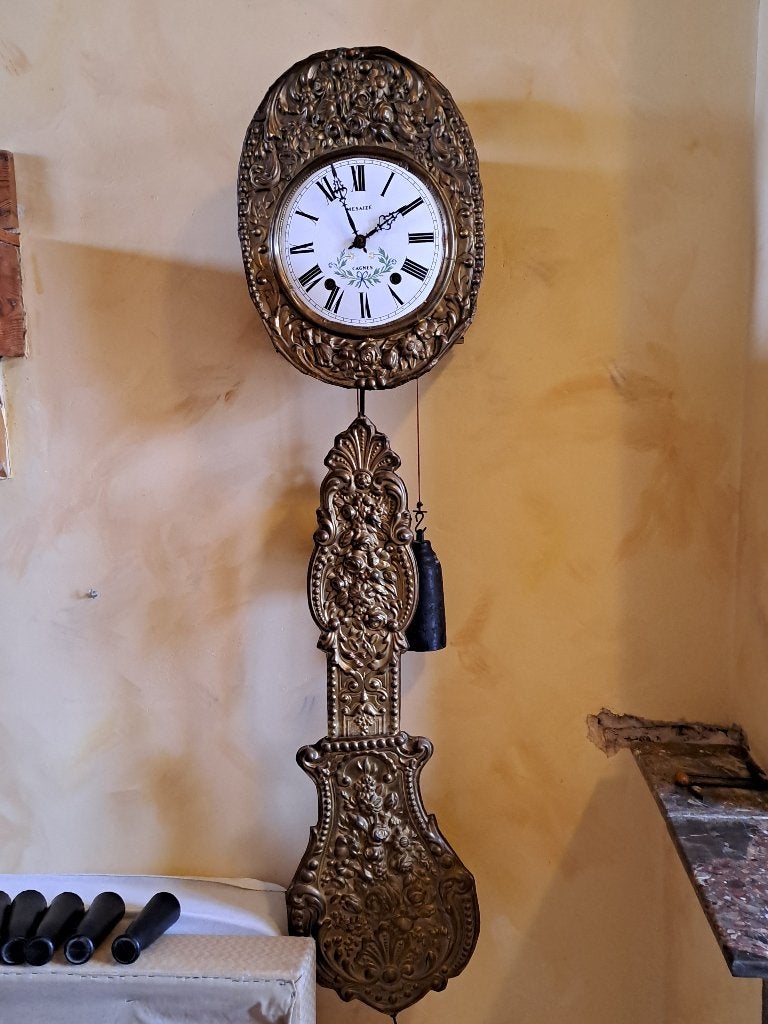 Wandklok te koop, Ophalen, Met gewichten, Analoog, Overige kleuren