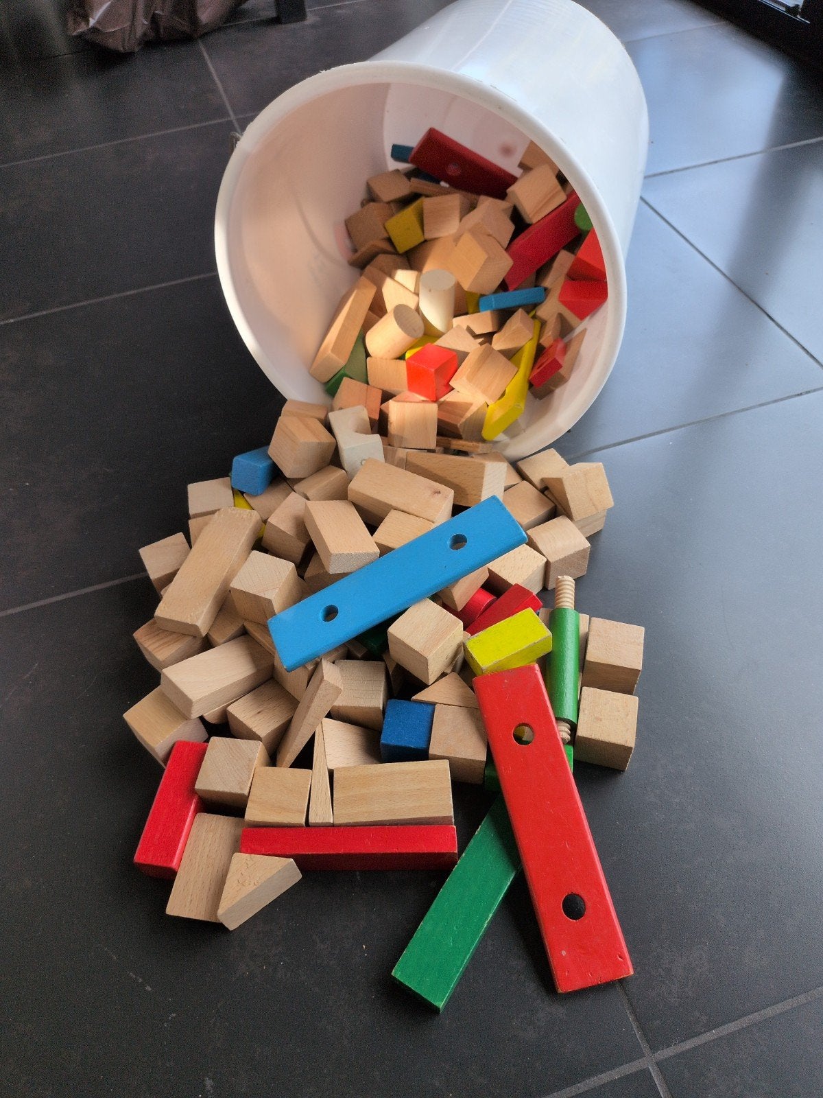 Blocs de construction en bois, Enlèvement, Comme neuf