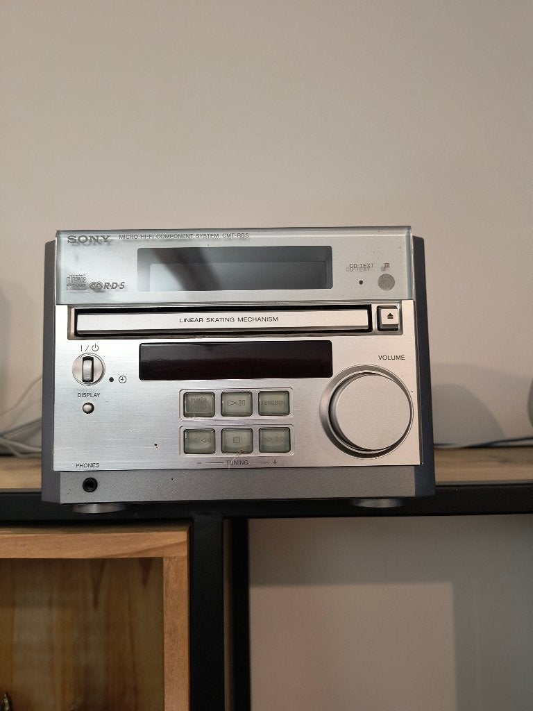 Système micro hi-fi Sony CMT-RB5, TV, Hi-fi & Vidéo, Enlèvement, Utilisé, Lecteur CD, Sony