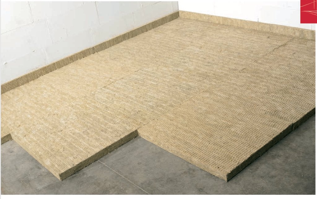 panneaux Rock floor Solid isolant 25M2, 15 m² ou plus, Isolation de sol, Comme neuf, Moins de 4 cm