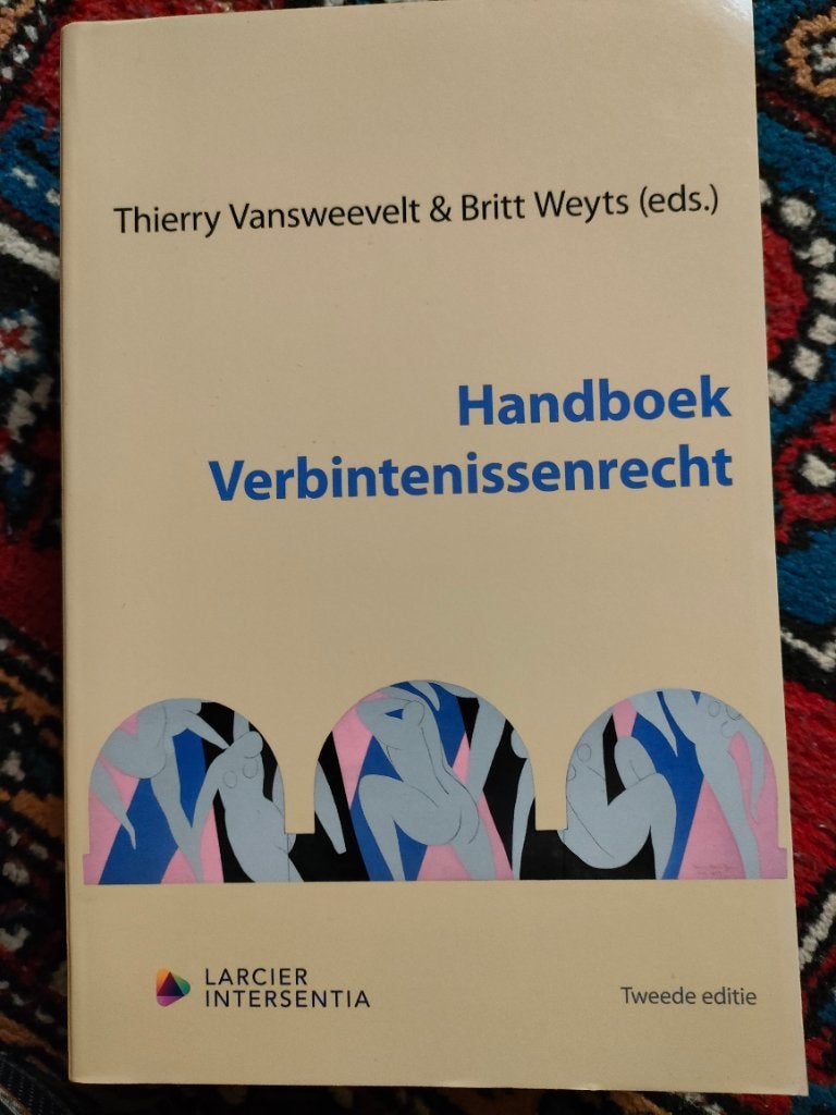 Handboek Verbintenissenrecht, Enlèvement ou Envoi, Neuf, Enseignement supérieur, Thierry Vansweevelt & Britt Weyts