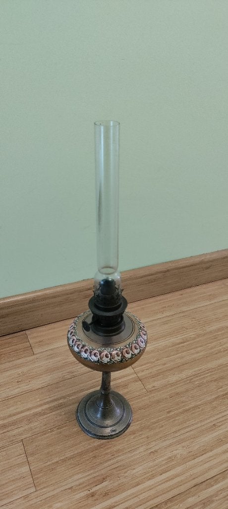 Vintage olielamp, Antiek en Kunst, Ophalen