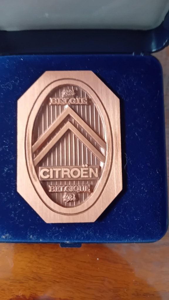 citroën  medaille, Ophalen of Verzenden