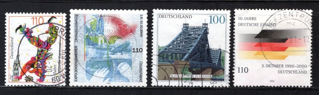 DUITSLAND Lot 2000 gestempeld, Verzenden, BRD, Gestempeld