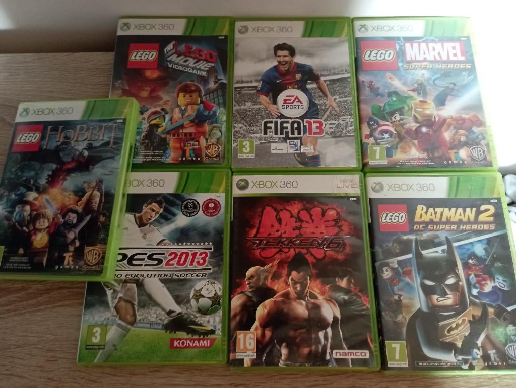 XBOX 360 spelletjes, Ophalen, Gebruikt