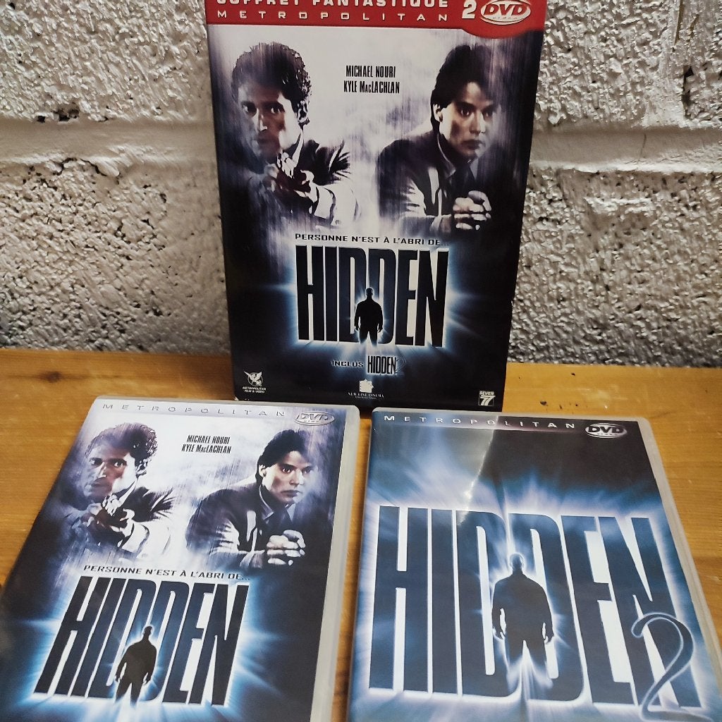 HIDDEN - Coffret dvd Intégrale (Jack Sholder), Cd's en Dvd's, Dvd's | Horror, Ophalen of Verzenden, Gebruikt, Sci-fi, Gesigneerd