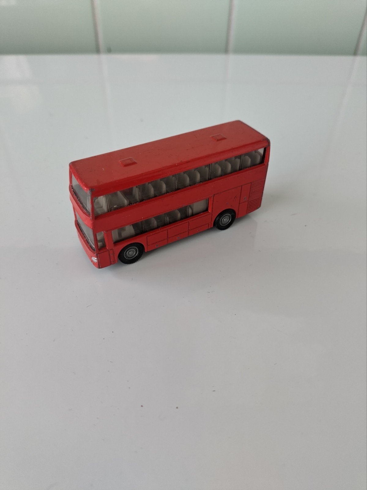 Siku Dubbel Decker Bus AFHALING LEES BESCHRIJVING, Enlèvement, Utilisé, Bus ou Camion, SIKU