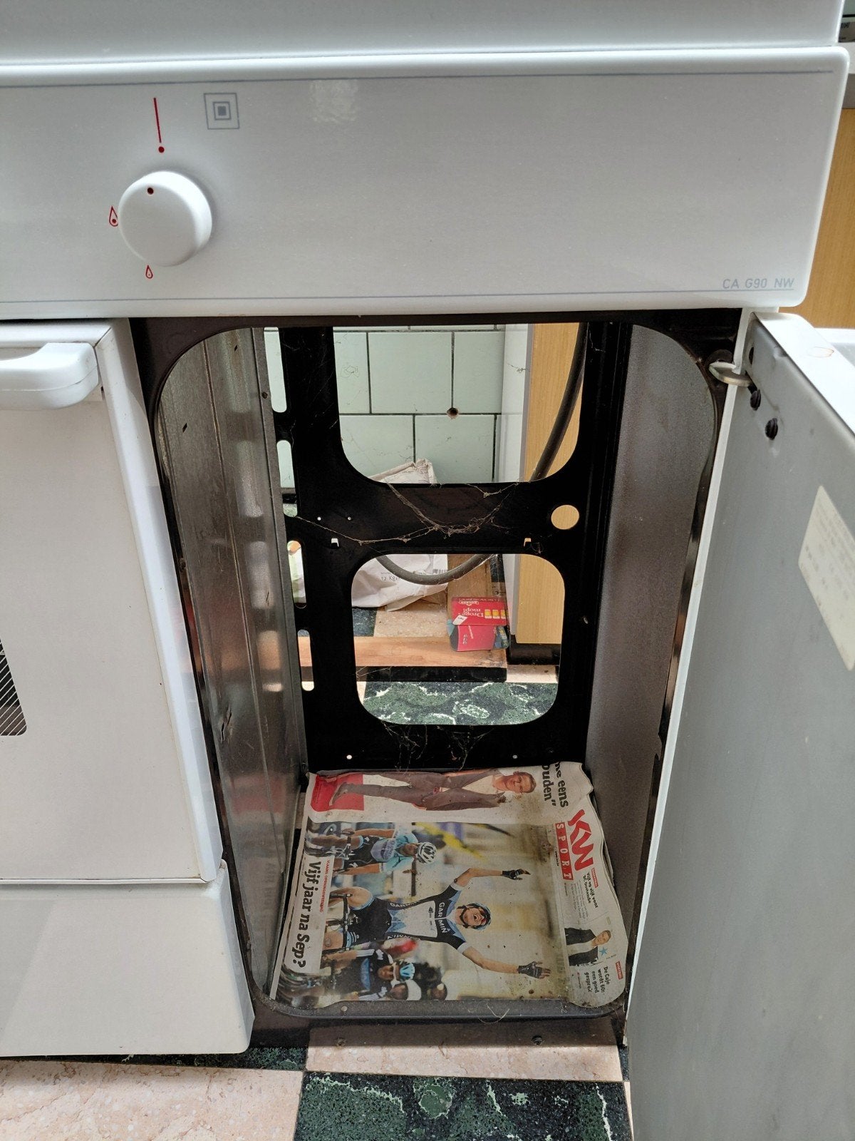 Cuisinière à gaz, Electroménager, Cuisinières, Enlèvement, Gaz