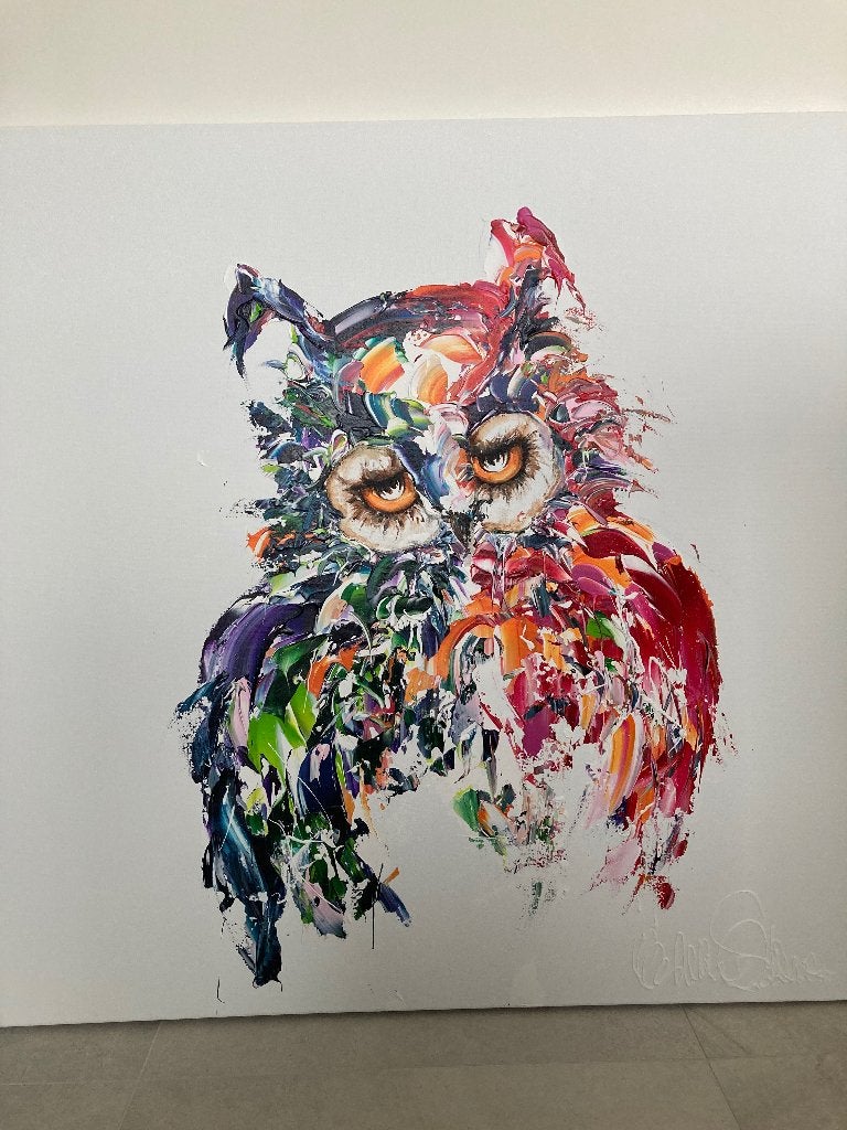 Schilderij Lisbeth Swinnen, Antiek en Kunst, Ophalen, Echtheidscertificaat, Olieverf