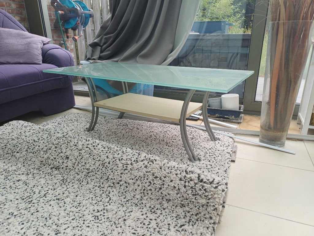 table basse, Enlèvement, Comme neuf, Rectangulaire