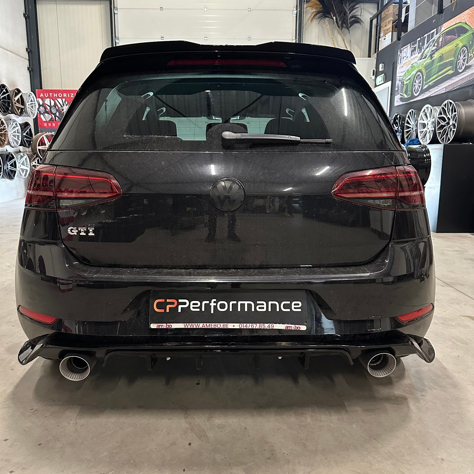 Oem golf 7 7.5 8 einddemper gti/clubsport tcr diffuser, Auto-onderdelen, Uitlaatsystemen, Ophalen of Verzenden, Nieuw, Volkswagen