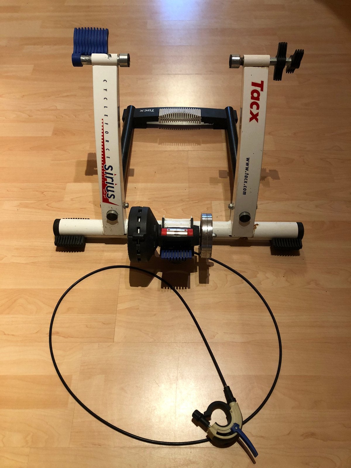 Tacx sirius fietstrainer, Ophalen, Gebruikt