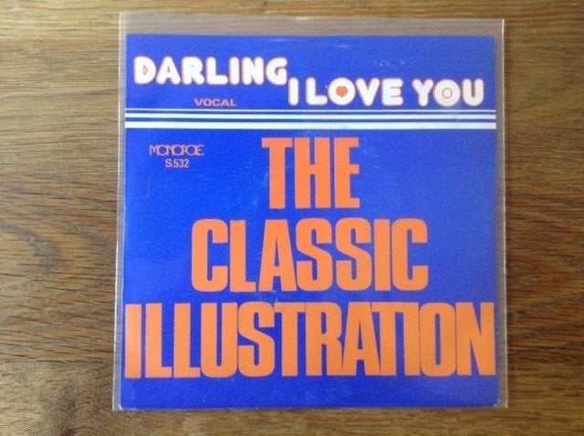 single the classic illustration, 7 inch, Ophalen of Verzenden, Pop, Beschermende buitenhoes