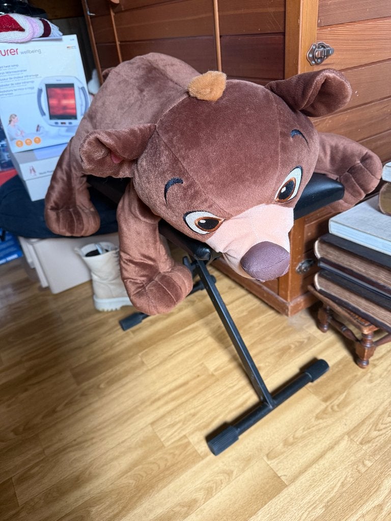 Leuke knuffelbeer, Ophalen of Verzenden, Nieuw, Stoffen beer