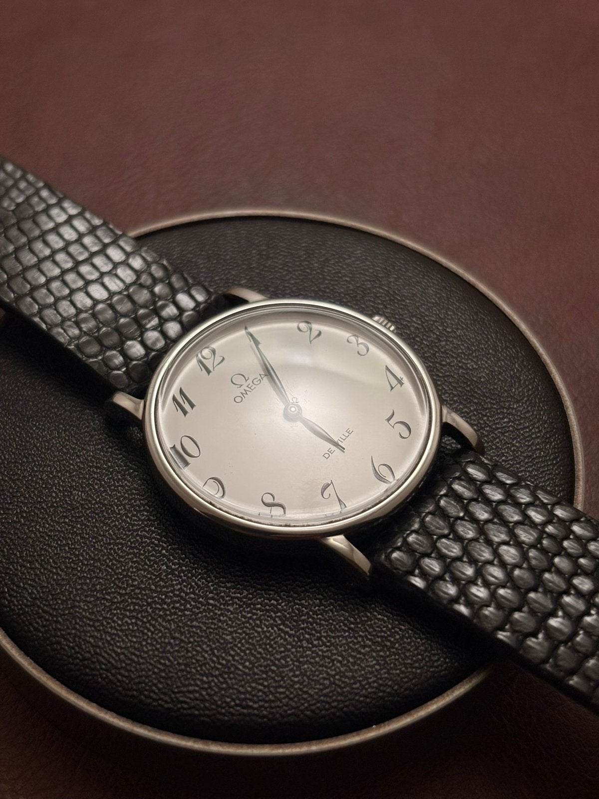 Montre Omega De Ville Ref. 111.0140 (rare), Montre-bracelet, Enlèvement ou Envoi, Acier, 1960 ou plus tard