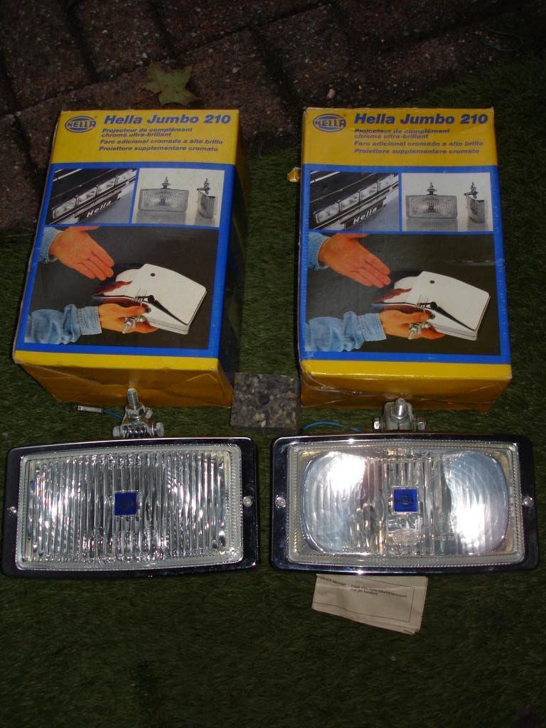 HELLA JUMBO 210 HALOGEN DRIVING LAMP VINTAGE CLASSIC, Enlèvement, Neuf, Pièces universelles
