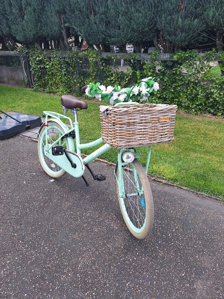 Meisjesfiets 22 inch spirit, Fietsen en Brommers, Ophalen, Gebruikt, 22 inch, Handrem