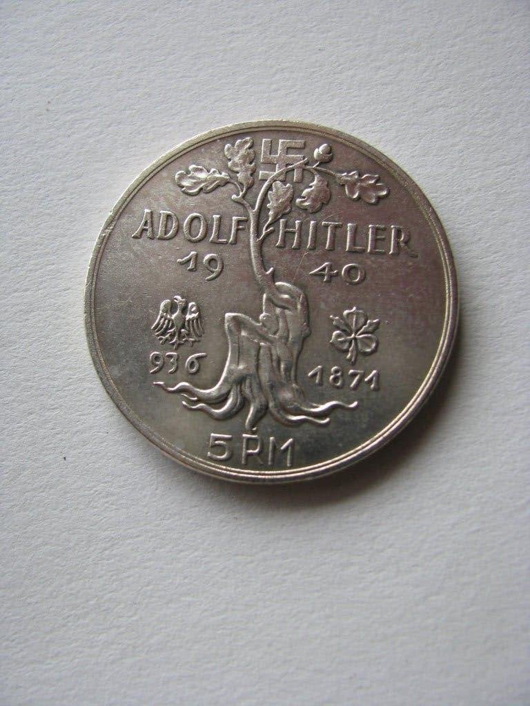 Pièce coin arbre anniversaire., Enlèvement ou Envoi