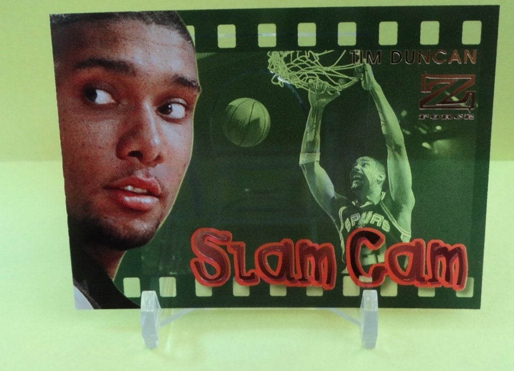1998 Z-Force Slam Cam - Tim Duncan - 3 of 12SC, Verzenden, Nieuw, Plaatje