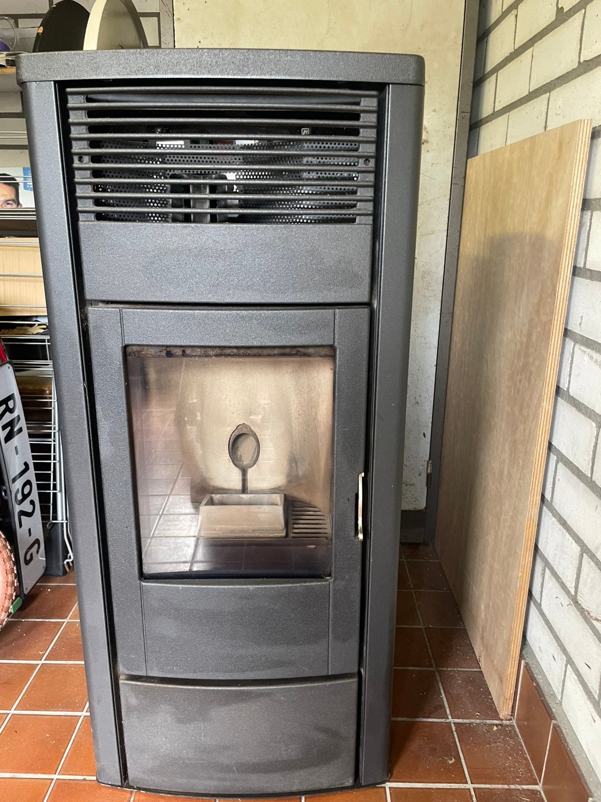 Te koop  MCZ comfort air 8kw pelletkachel, Enlèvement, Comme neuf, Poêle à granulés