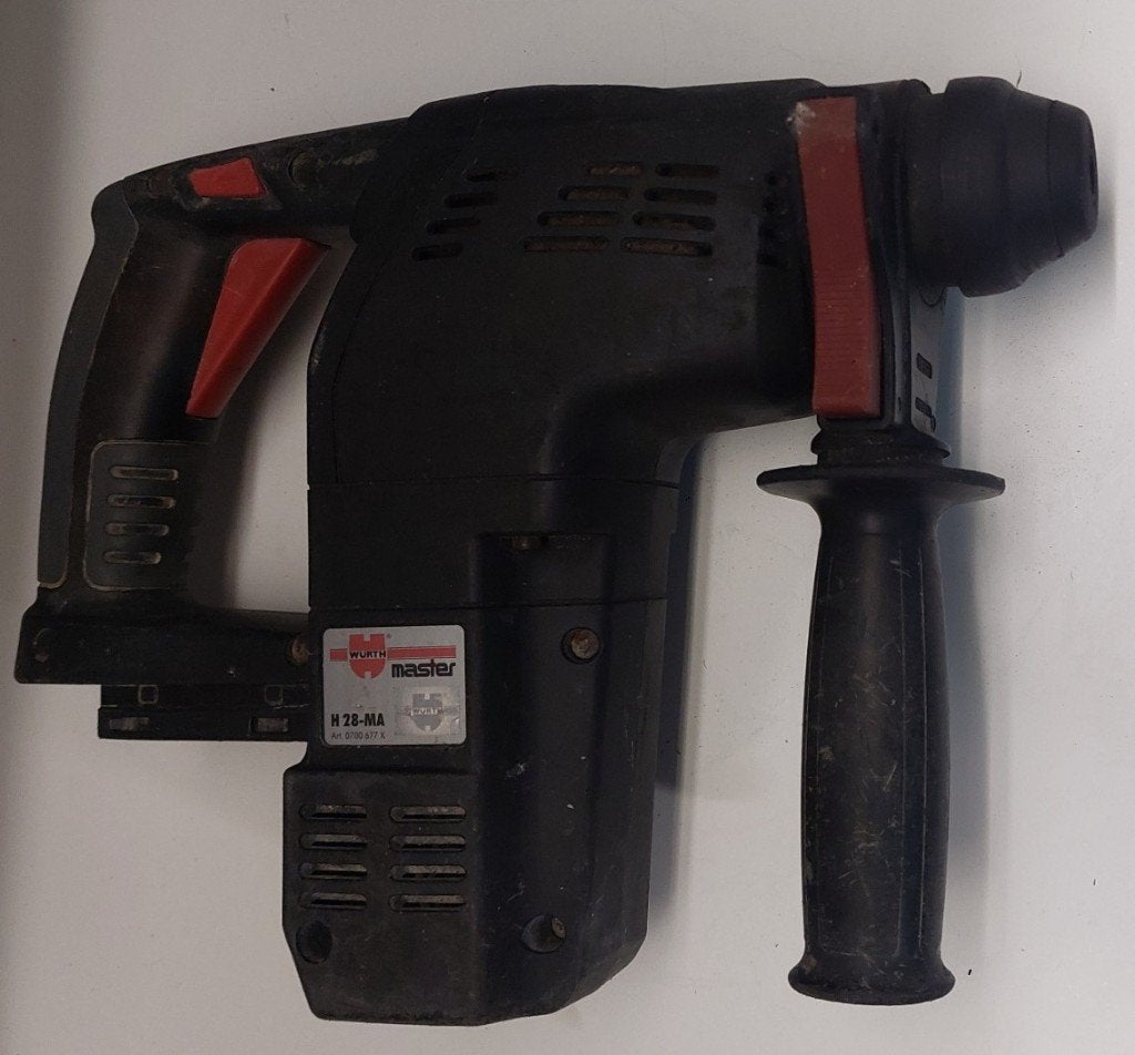 Würth Master H 28-MA 28V Accu Boorhamer + AL 60-LI Snellader, Bricolage & Construction, 600 watts ou plus, Enlèvement ou Envoi