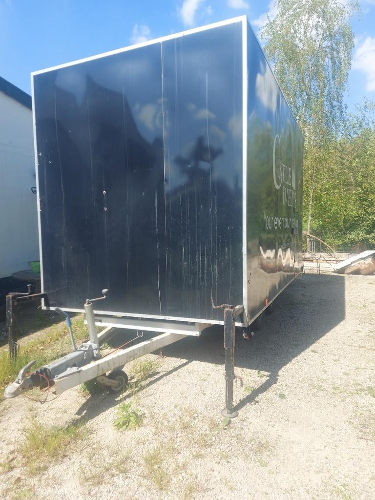 Aanhangwagen project foodtruck, Enlèvement, Utilisé