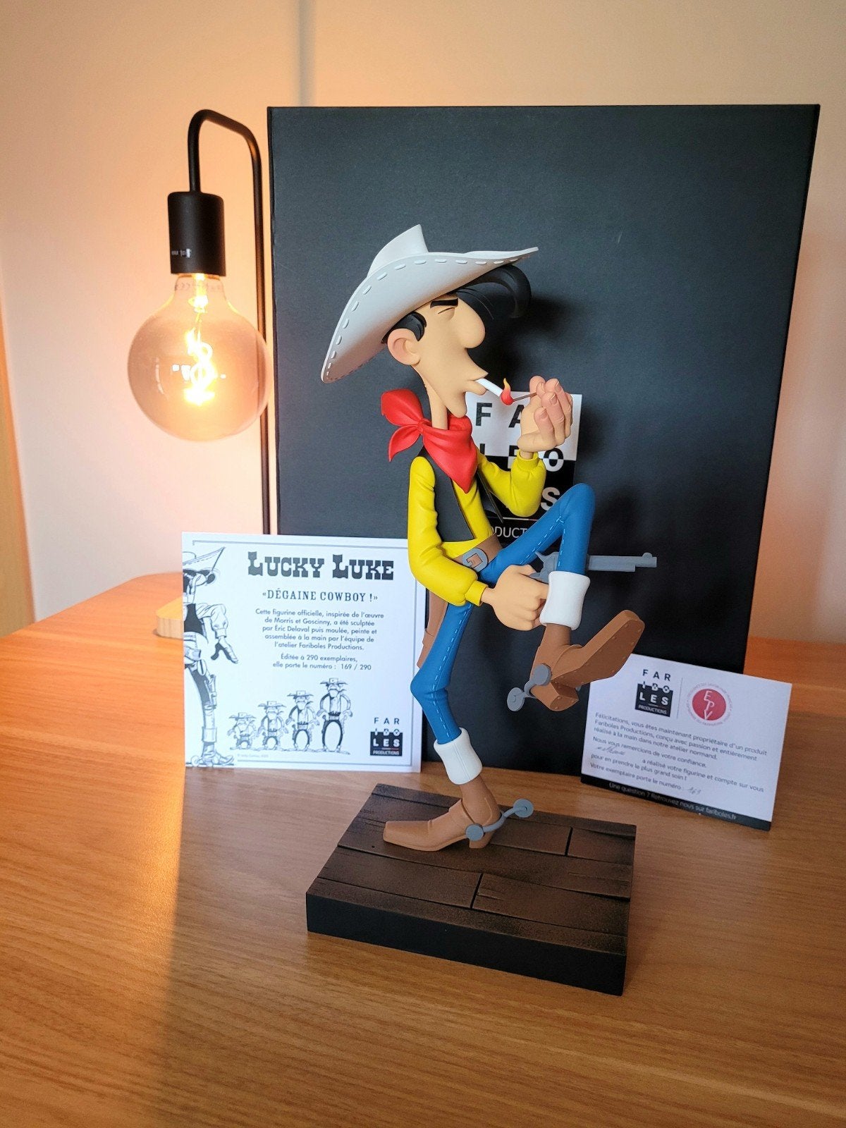 Figurine Lucky Luke « Dégaine Cowboy ! » Fariboles 2024, Enlèvement ou Envoi