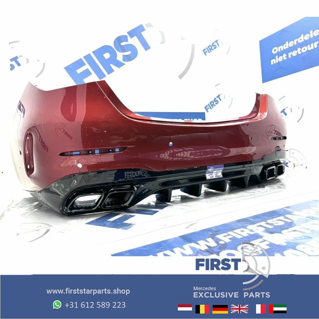 W206 C63 AMG BUMPER + DIFFUSER A2068850703 C63s ACHTERBUMPER, Gebruikt, -, Ophalen of Verzenden, Achter