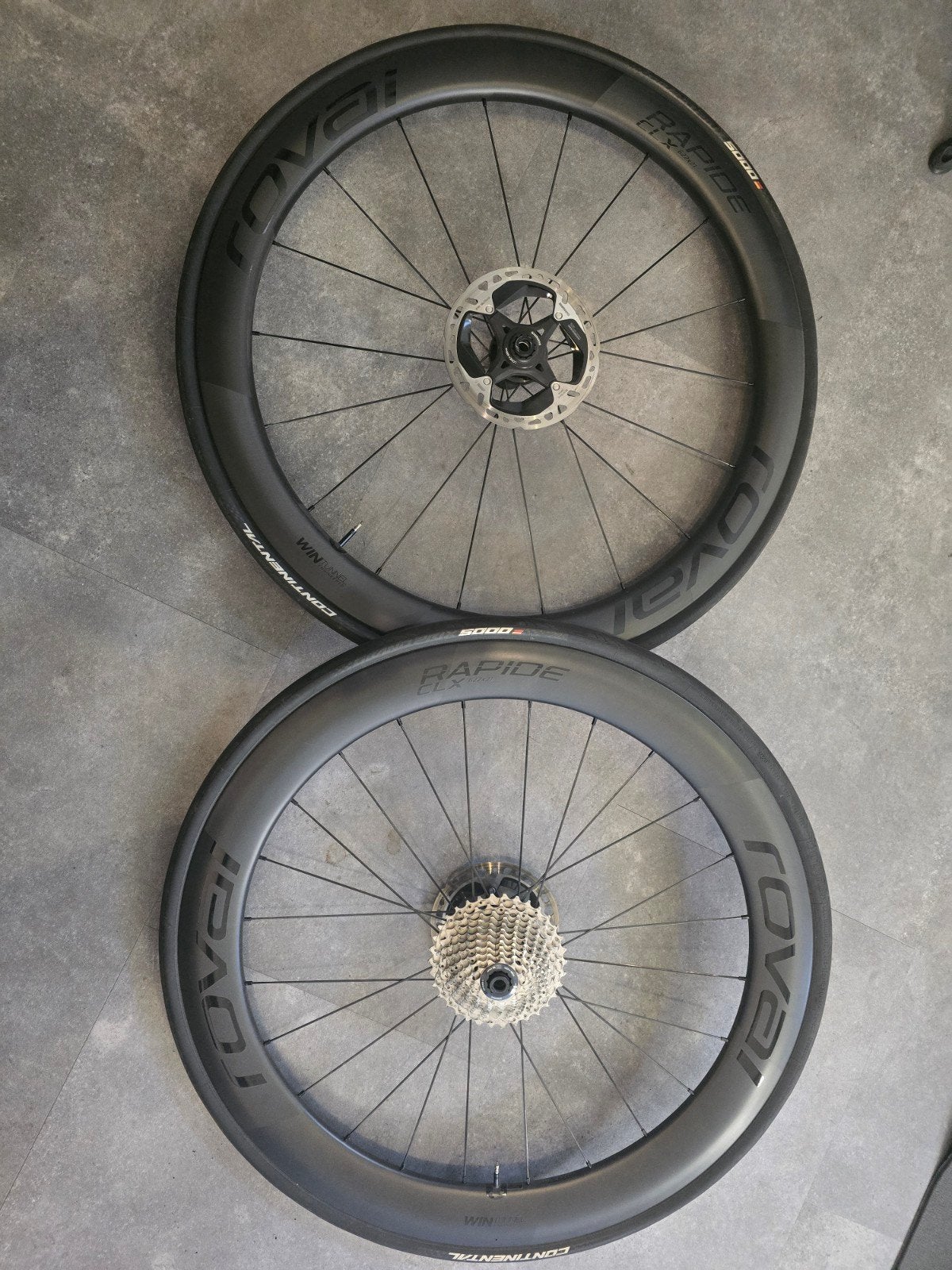paire de roues Roval Rapide CLX, Roval, Comme neuf, Enlèvement, Carbone