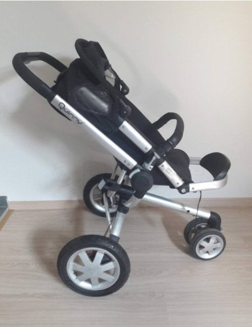 Poussette Quinny avec tous les accessoires, Poussette combi, Enlèvement, Pneus, Comme neuf