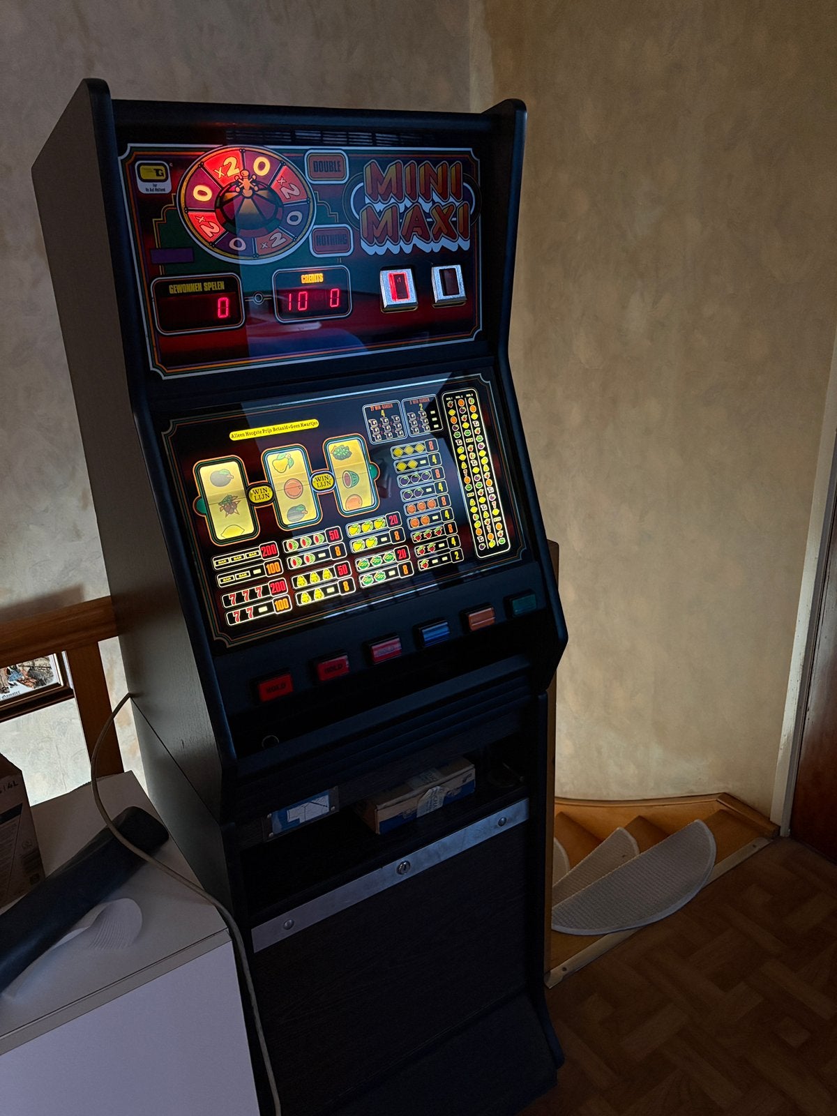 Fruitautomaat, Verzamelen, Ophalen, Gebruikt