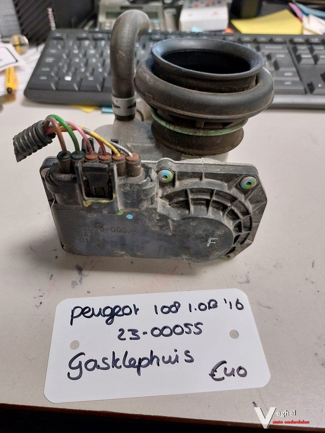 Peugeot 108 1.0B 5drs gasklephuis '16, Auto-onderdelen, Gebruikt, -, -, Ophalen of Verzenden