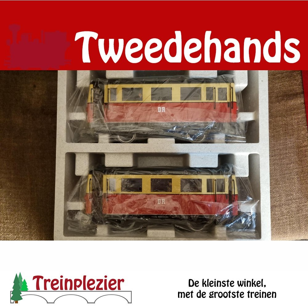 LGB 21650 G  DR Schienenbus digitaal, Niet ingevuld, Niet ingevuld, Ophalen of Verzenden, Zo goed als nieuw