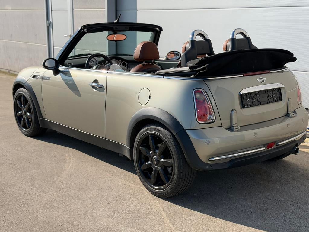 Mini Cabrio Cooper Sidewalk 1.6 / 90 pk/ Euro 4, Autos, Mini, Cuir, Entreprise, Autres couleurs, 2 portes
