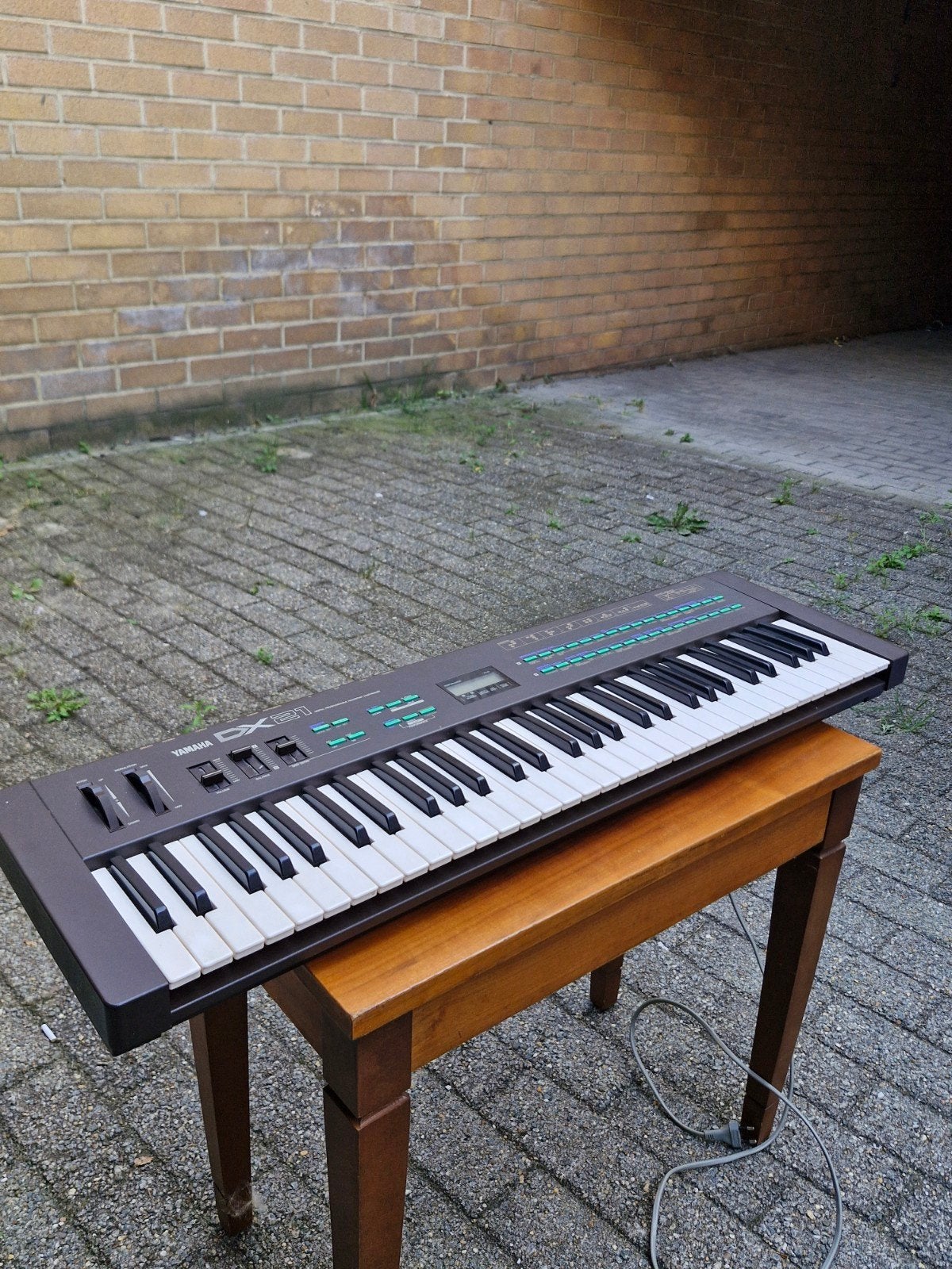 Yamaha DX21 FM-synthesizer te koop, Muziek en Instrumenten, Ophalen, Yamaha