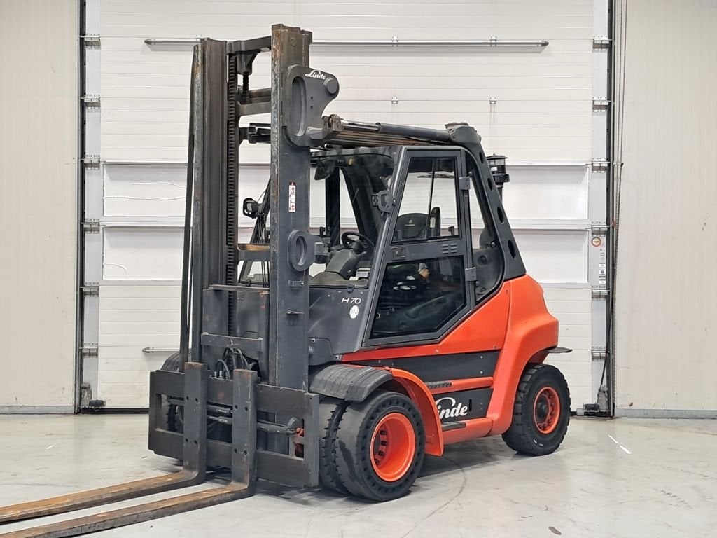 LINDE H70D, Meer dan 4000 kg, Diesel, Heftruck, LINDE