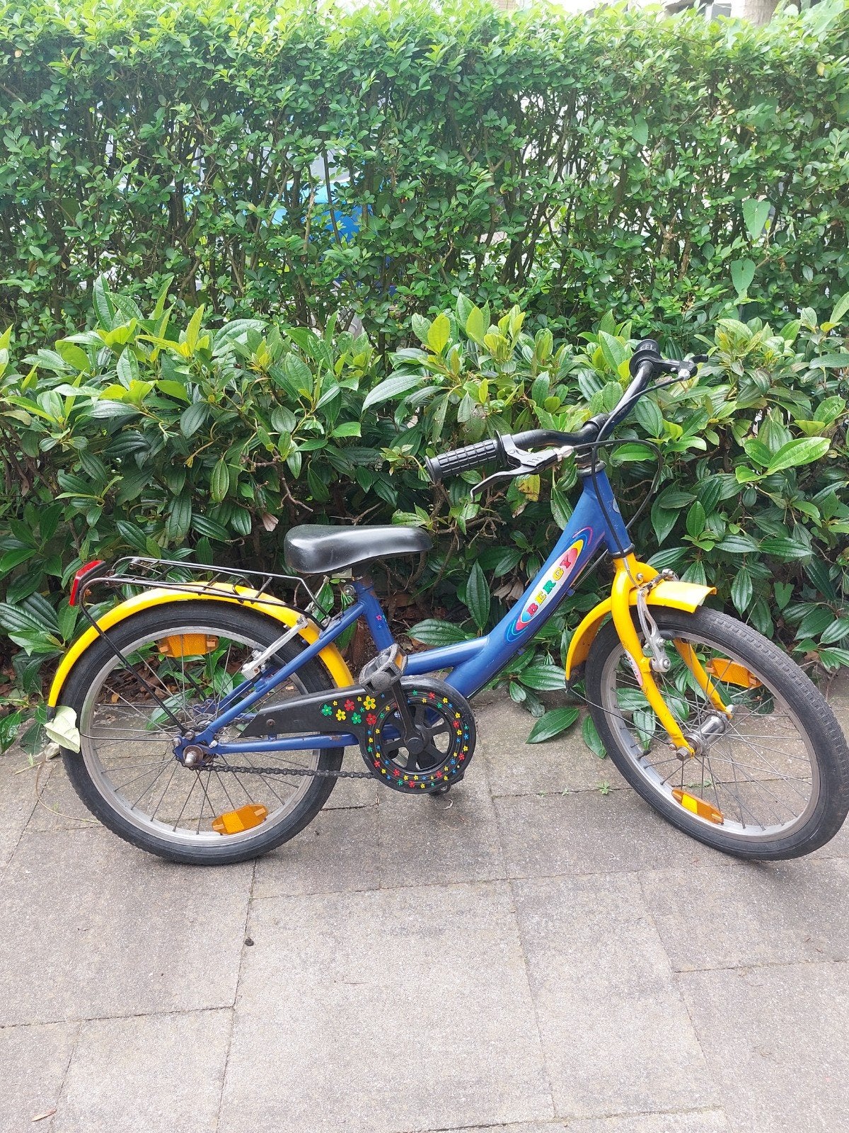 Kinderfiets 18 inch, Fietsen en Brommers, Ophalen, Schijfrem, Bergy, 16 tot 20 inch