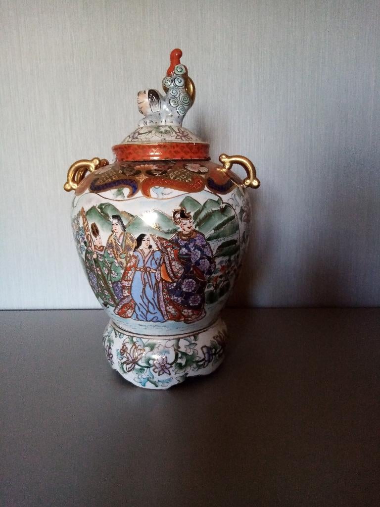 Chinese vaas, Ophalen