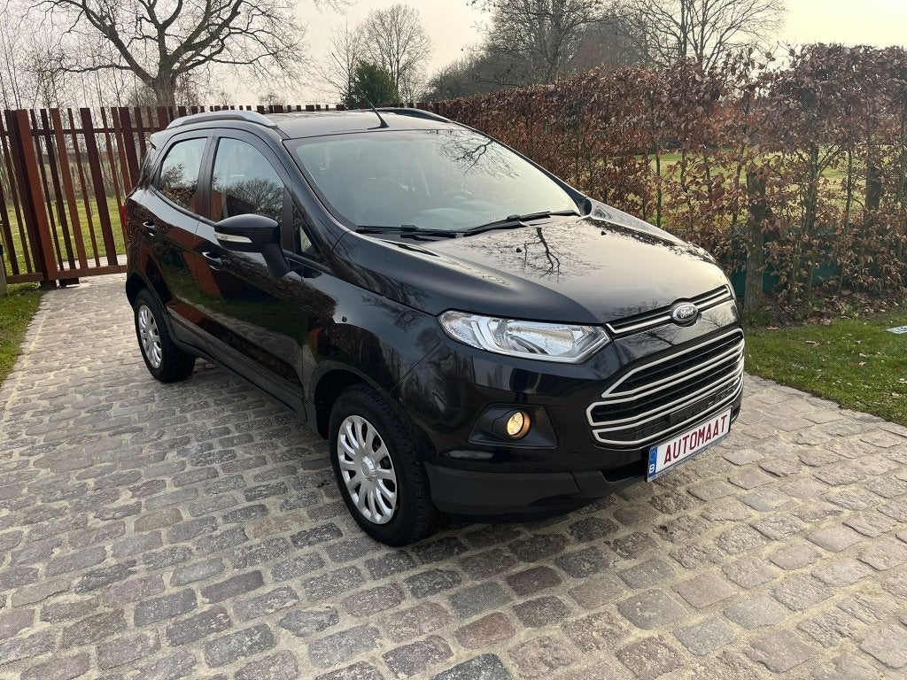 Ford Ecosport 1.5i Automaat / 126.322 km / benzine, Auto's, Electronic Stability Program (ESP), Stof, 1498 cc, Zwart