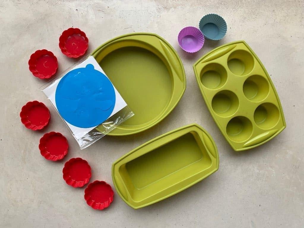 Bakvormen silicone - Divers, Ophalen of Verzenden, Nieuw, Taarten of Cupcakes, Bakvorm