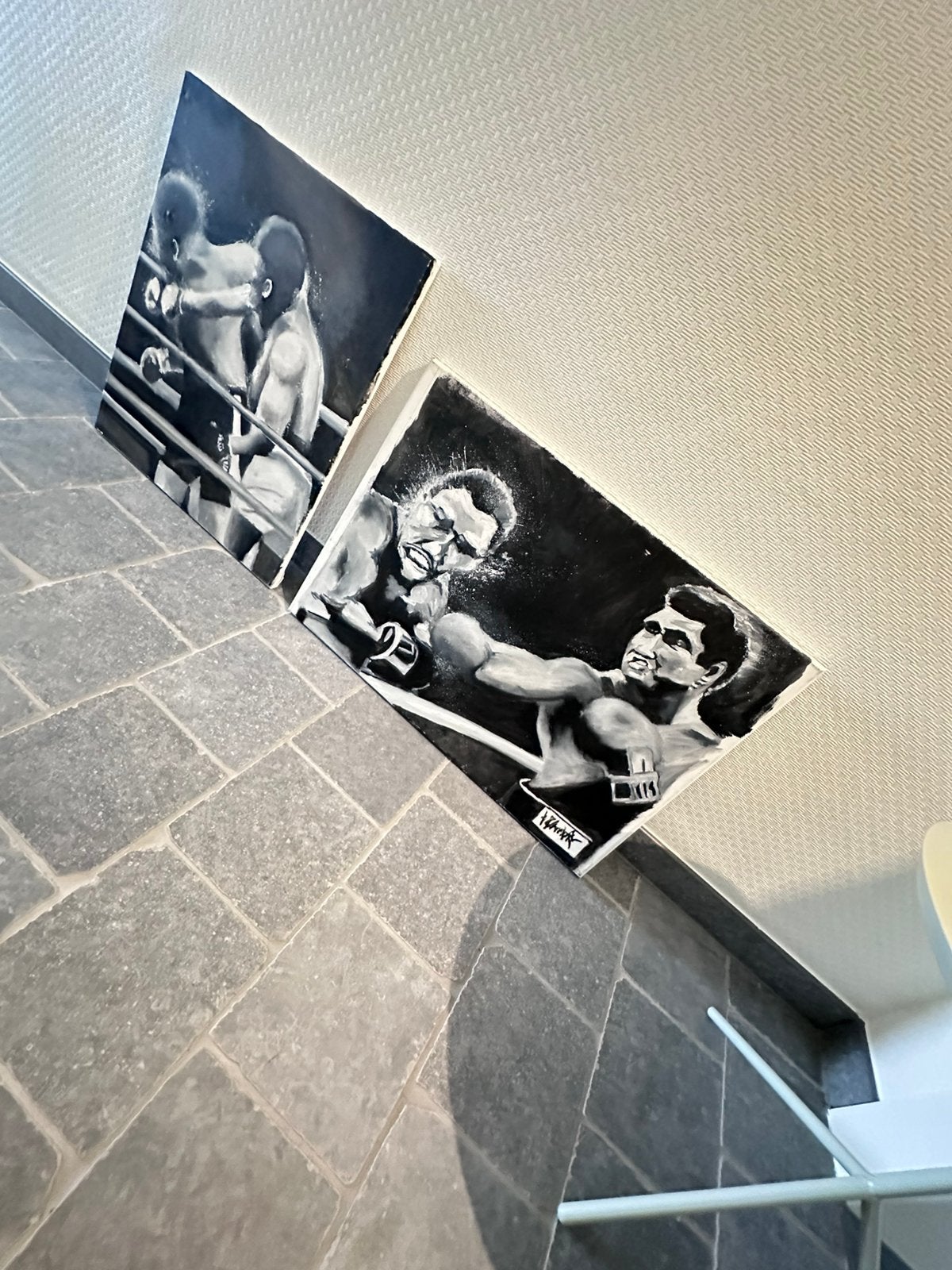 Décoration murale Boxing Art, Enlèvement