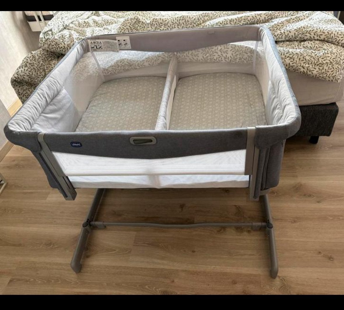 Chicco Next2Me Twins Co-sleeper, Ophalen