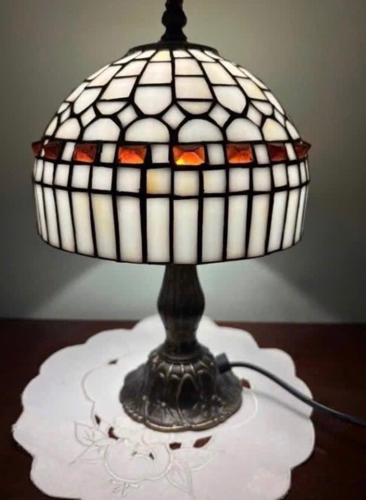 Lamp Tiffany, Ophalen of Verzenden, Zo goed als nieuw, Minder dan 50 cm, Tiffany