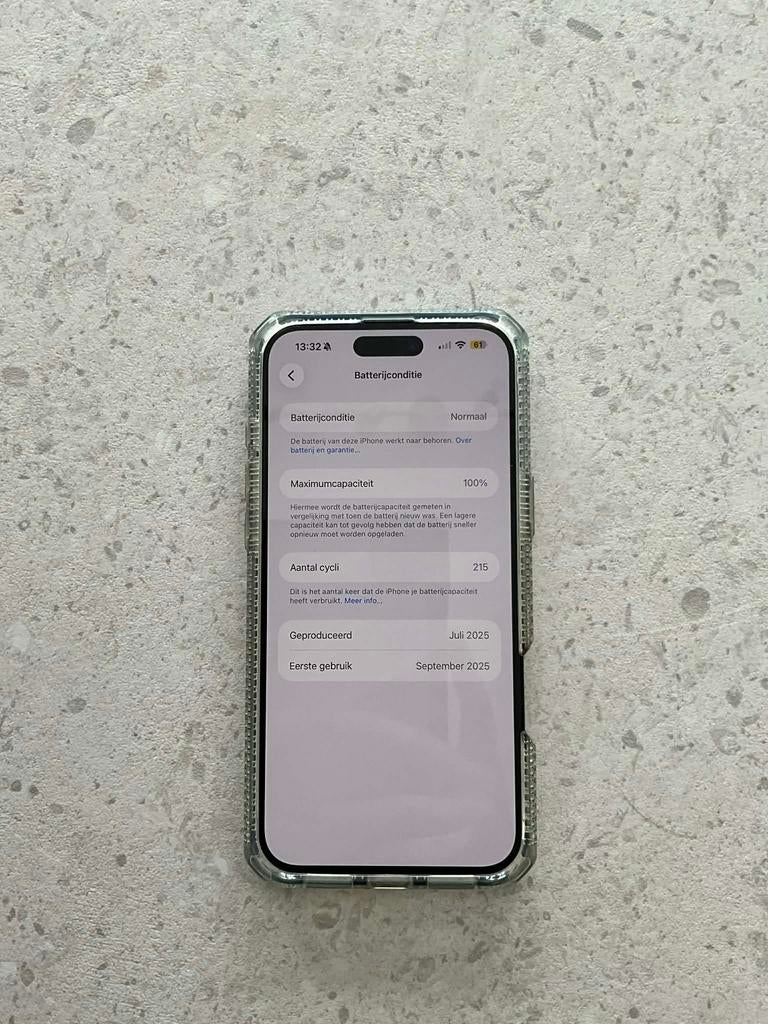 Iphone 16 plus, Ophalen, 128 GB, Zo goed als nieuw, Met simlock