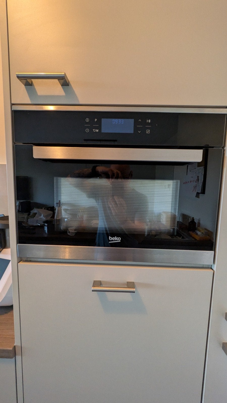 Beko BCW15500XG inbouw combi-oven met magnetron., Elektronische apparatuur, Ophalen