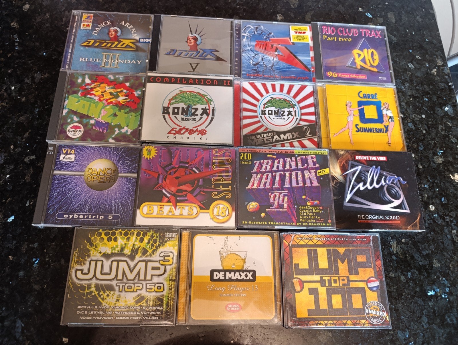 Lot retro house cd's, Ophalen of Verzenden, Dance
