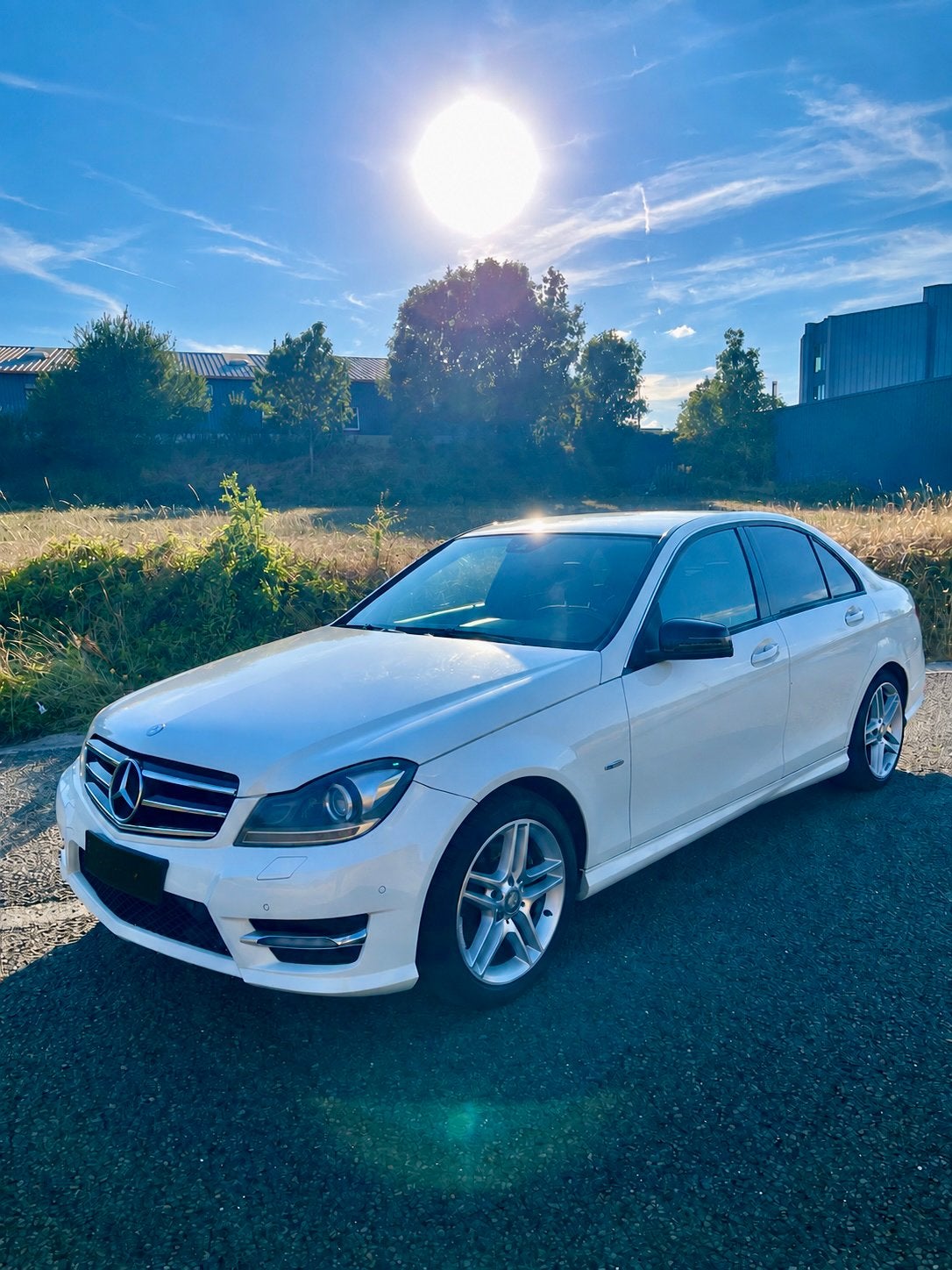 A vendre C200 Pack Amg, Auto's, Mercedes-Benz, Euro 5, Achterwielaandrijving, Zwart, 4 cilinders