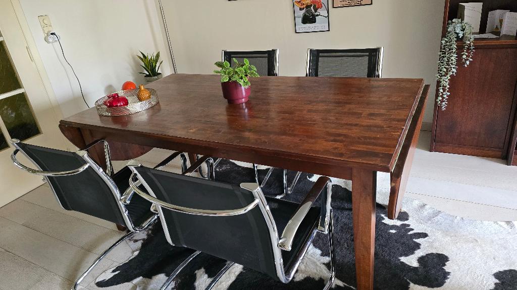 Palisander "klap" tafel, Antiek en Kunst, Antiek | Meubels | Tafels, Ophalen
