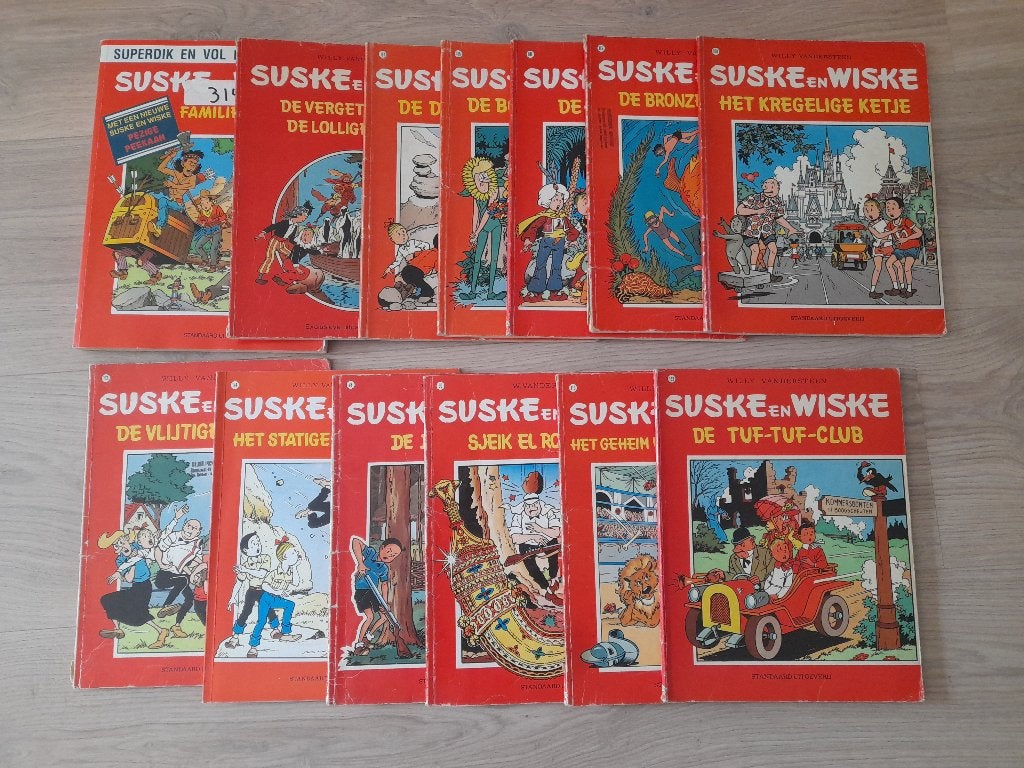 Strips Suske en Wiske, Boeken, Stripverhalen, Ophalen of Verzenden, Gelezen
